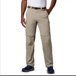 DANSKIN NOW MEN’S CONVERTIBLE KHAKI PANT SZ XXL